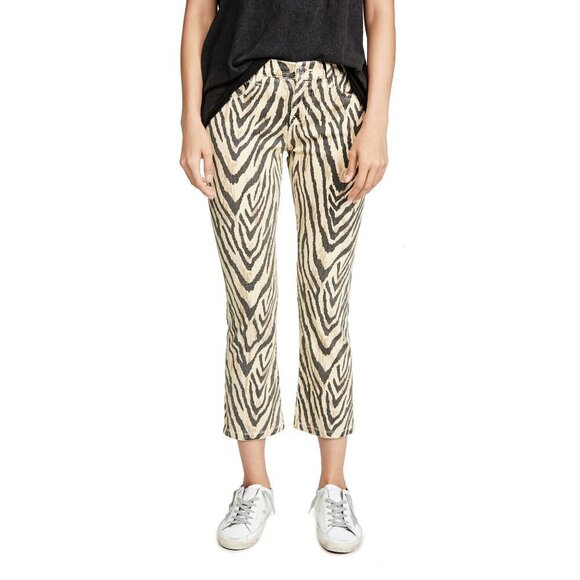 NWT Current | Elliott zebra print crop jeans, 27 - Picture 8 of 16